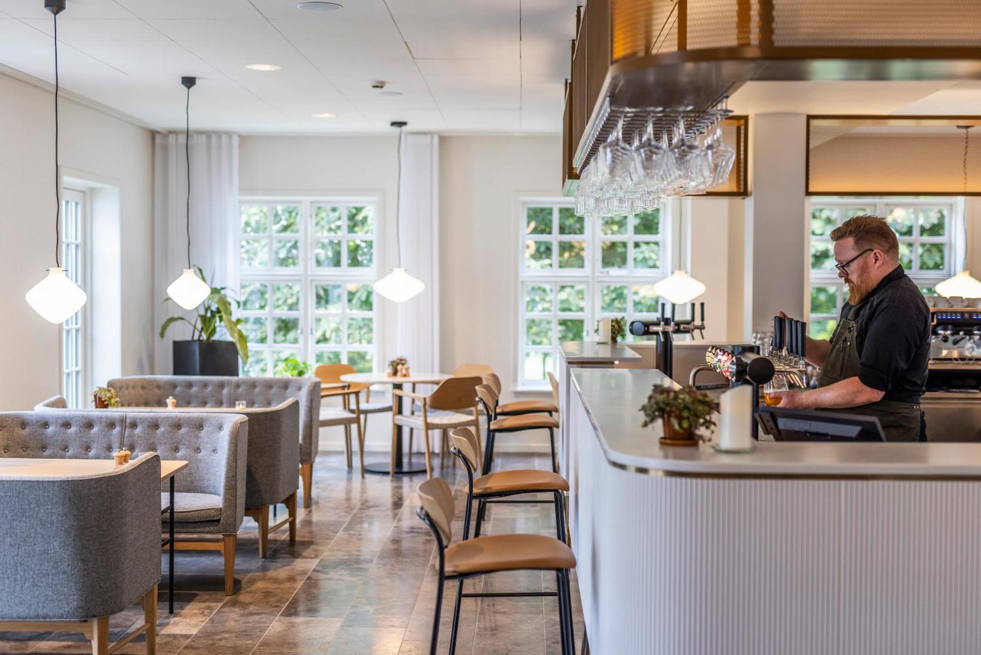 Comwell Bygholm Park Hotel Horsens Buitenkant foto